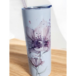 Gobelet Isotherme / tumbler 20 oz (590 ml)  - Fleurs