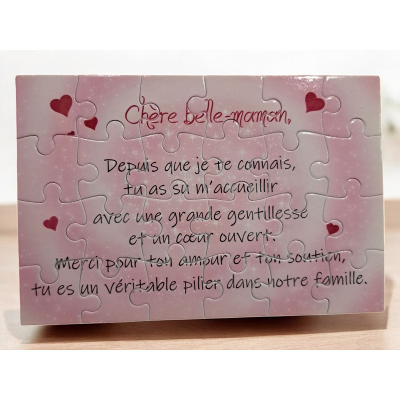 Puzzle " Chère belle-maman"