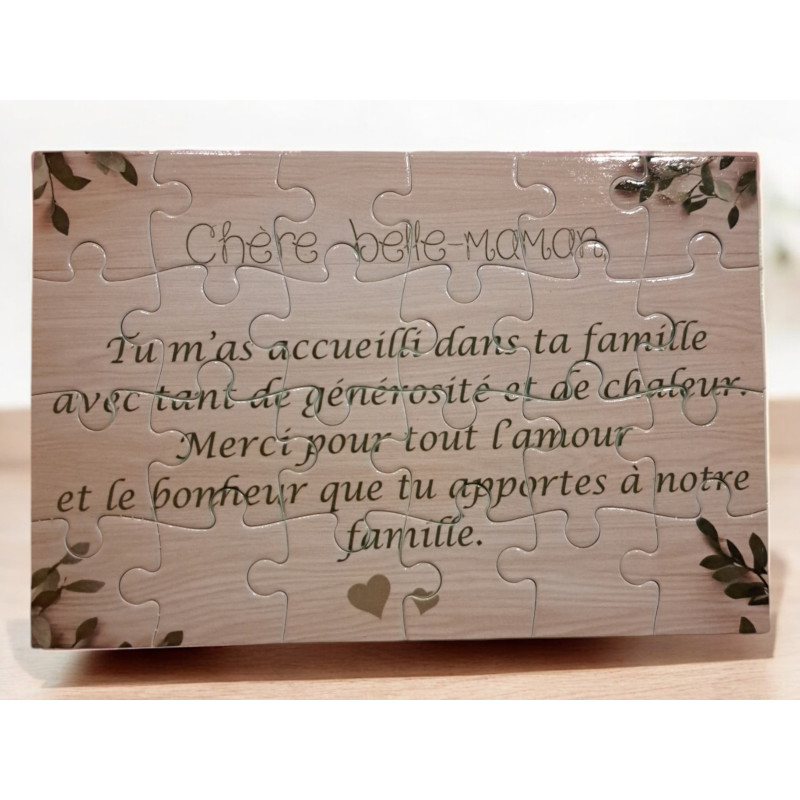 Puzzle " Chère belle-maman"
