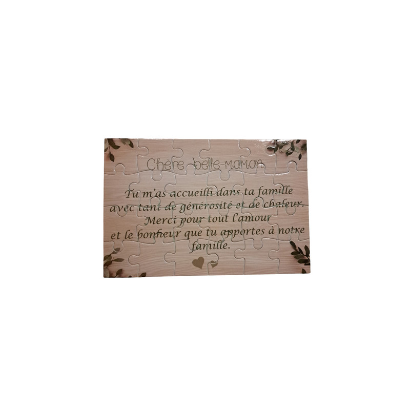 Puzzle " Chère belle-maman"