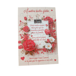 Puzzle " A notre belle-fille"