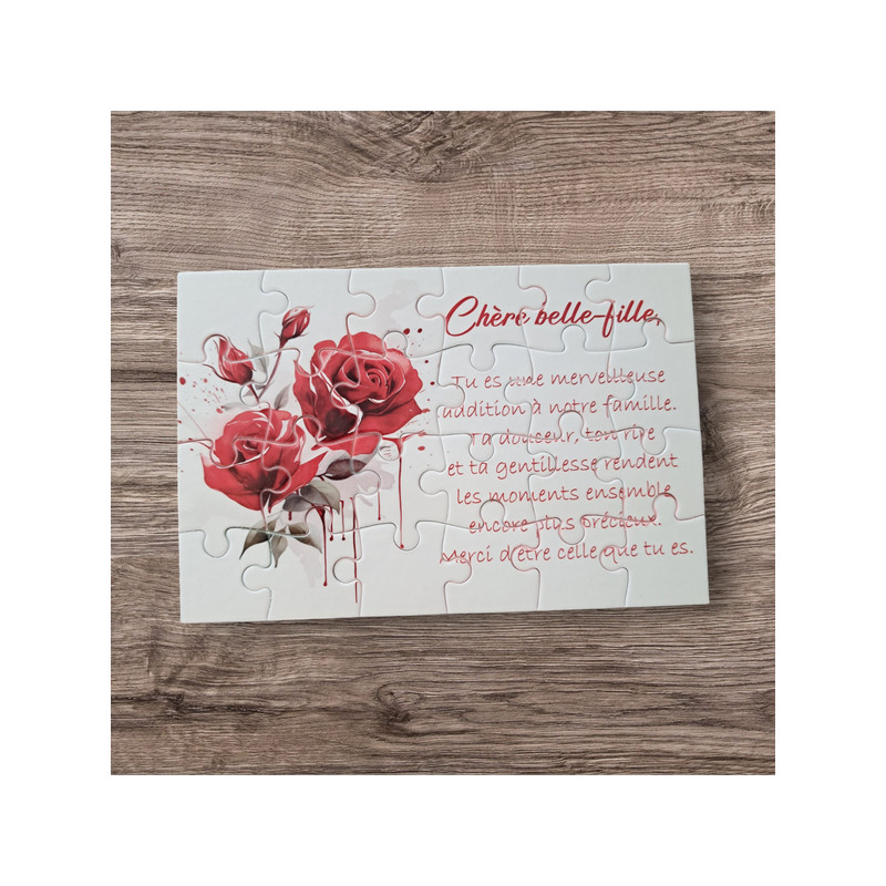 Puzzle " Chère belle-fille"