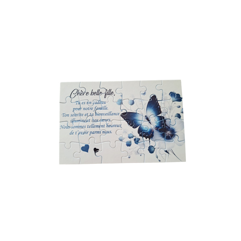 Puzzle " A notre belle-fille"