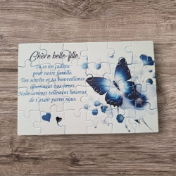 Puzzle " A notre belle-fille"