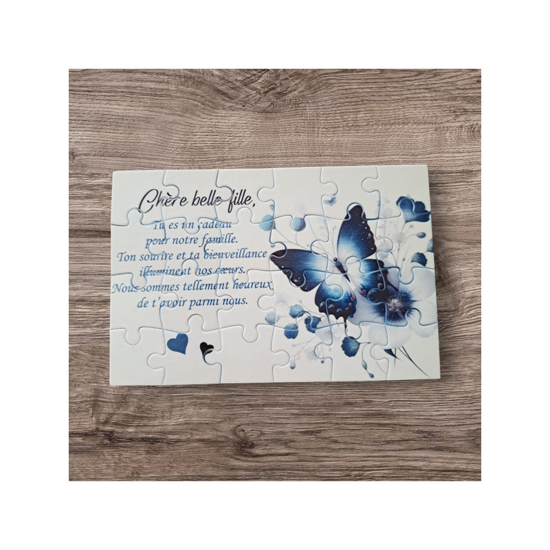 Puzzle " A notre belle-fille"