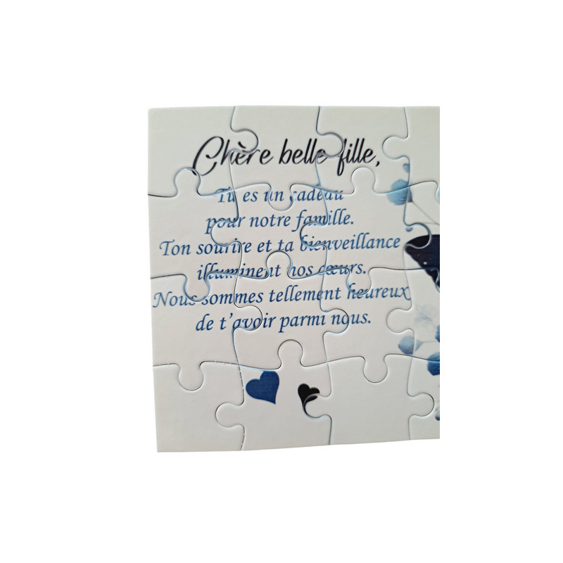 Puzzle " A notre belle-fille"