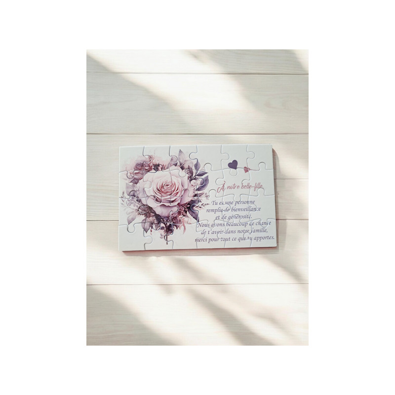 Puzzle " A notre belle-fille"