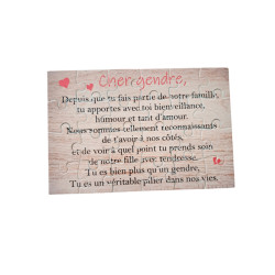 Puzzle " Cher gendre"