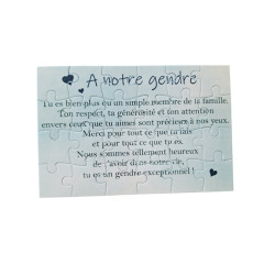 Puzzle " A notre gendre"