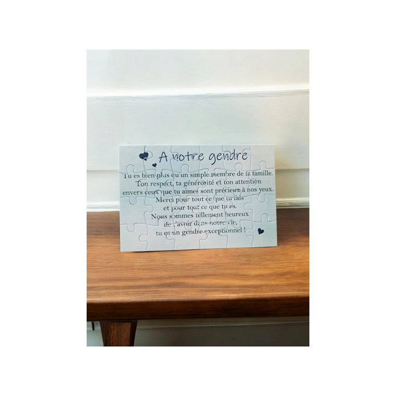 Puzzle " A notre gendre"