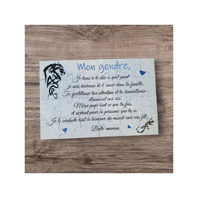 Puzzle " Mon gendre"
