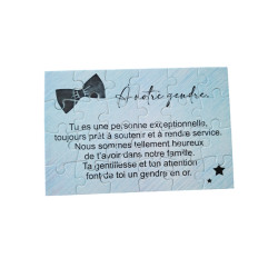 Puzzle " A notre gendre"