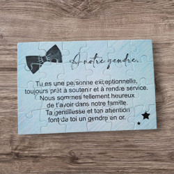 Puzzle " A notre gendre"