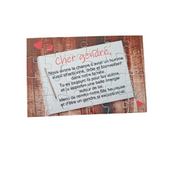 Puzzle " Cher gendre"