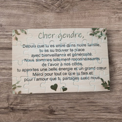 Puzzle " Cher gendre"