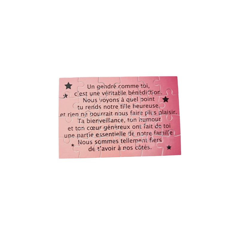 Puzzle " Mon gendre"