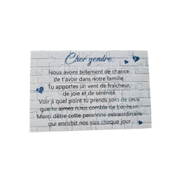 Puzzle " Cher gendre"