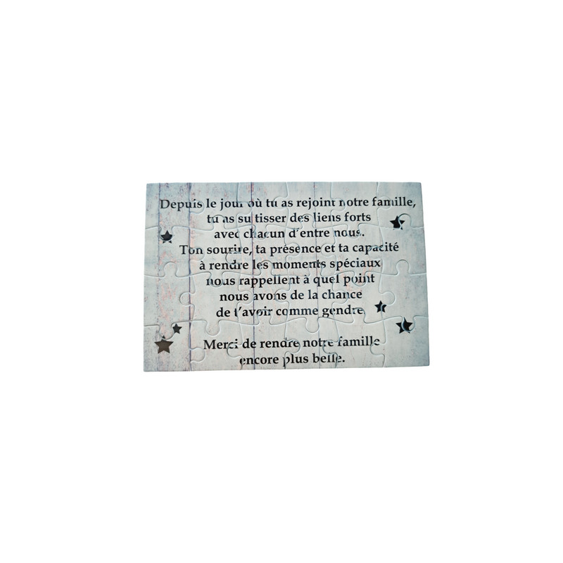 Puzzle " Mon gendre"