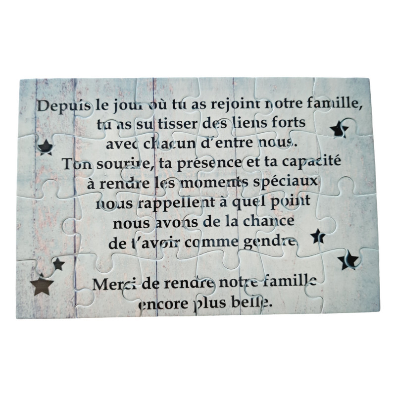 Puzzle " Mon gendre"
