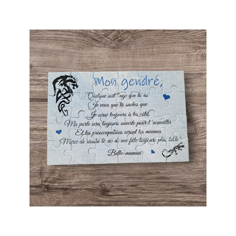 Puzzle " Mon gendre"