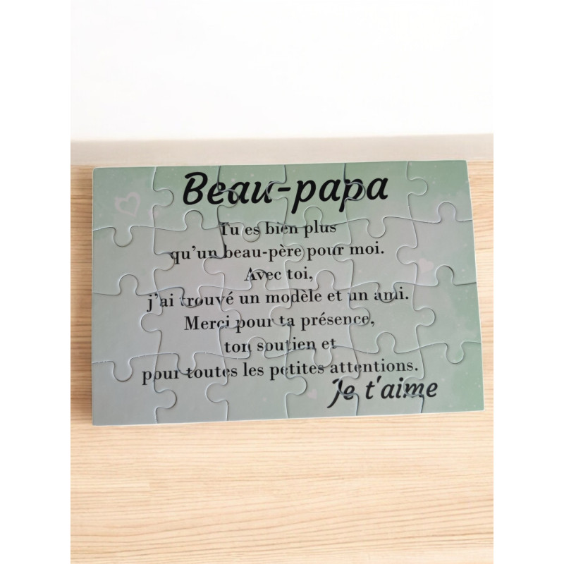 Puzzle " Beau-papa"
