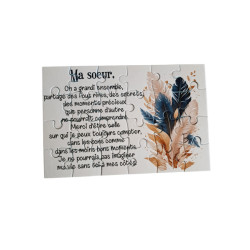 Puzzle " Ma sœur"