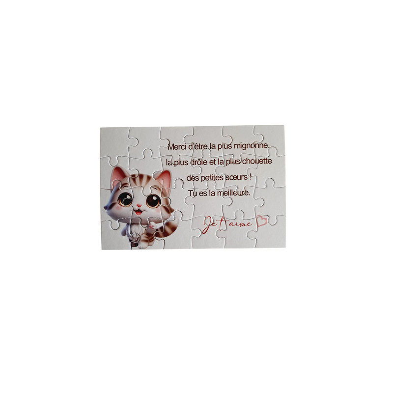 Puzzle " Ma petite sœur"