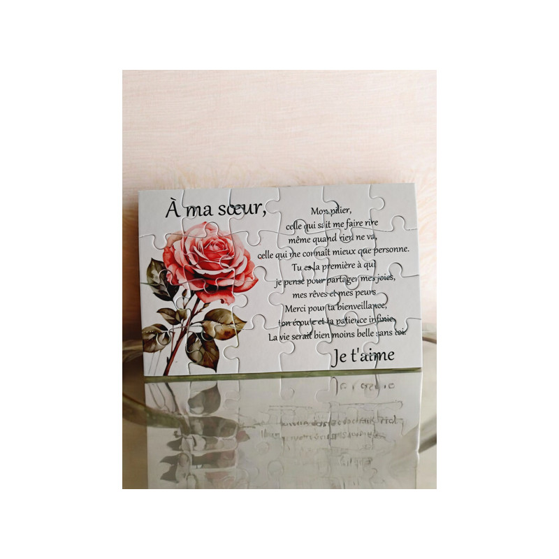 Puzzle " Ma sœur"