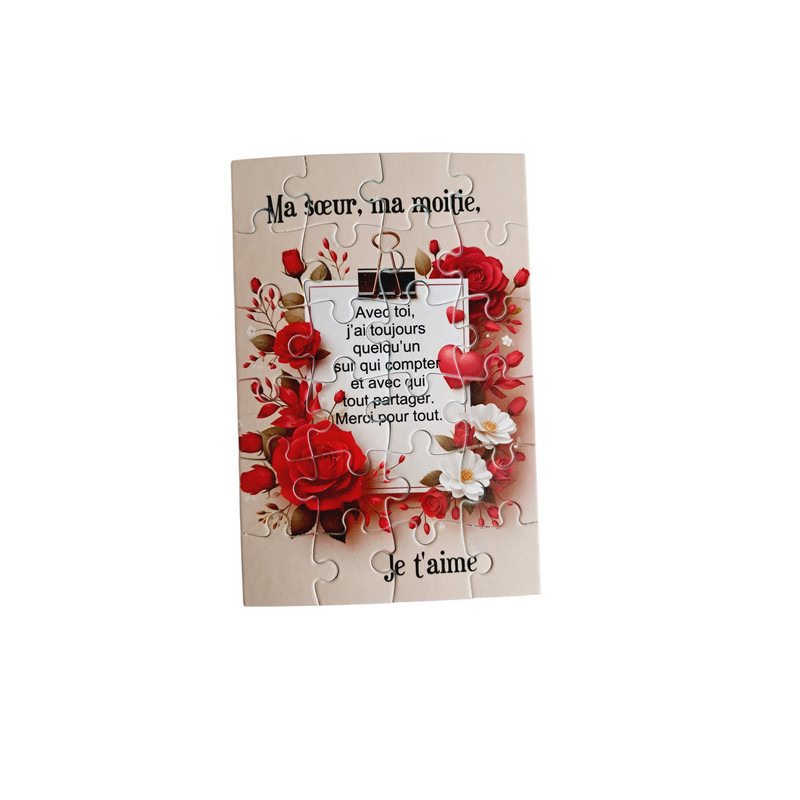 Puzzle " Ma sœur"