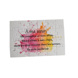 Puzzle " Ma sœur"