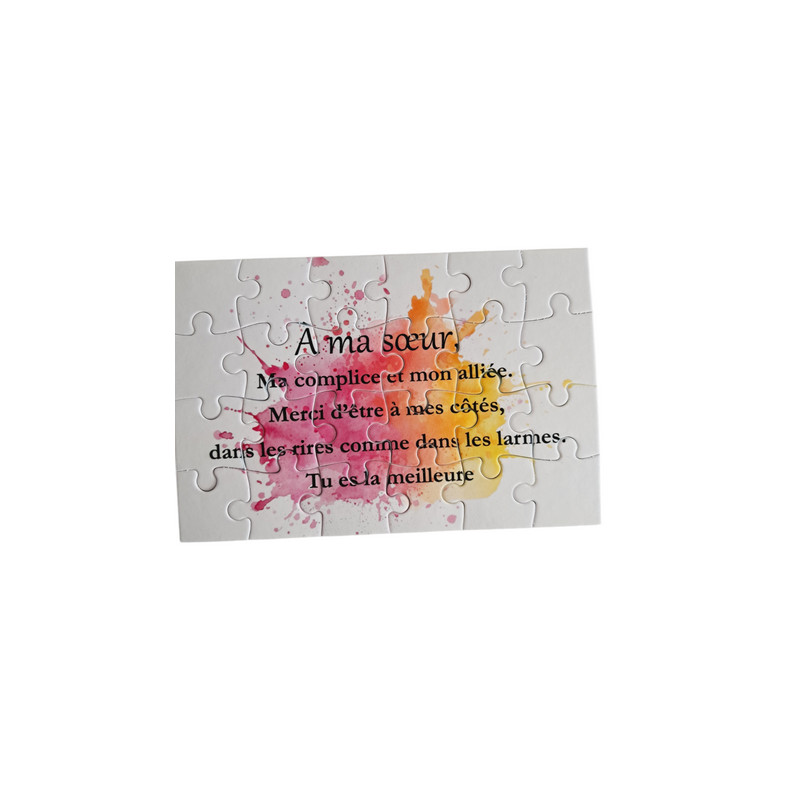 Puzzle " Ma sœur"