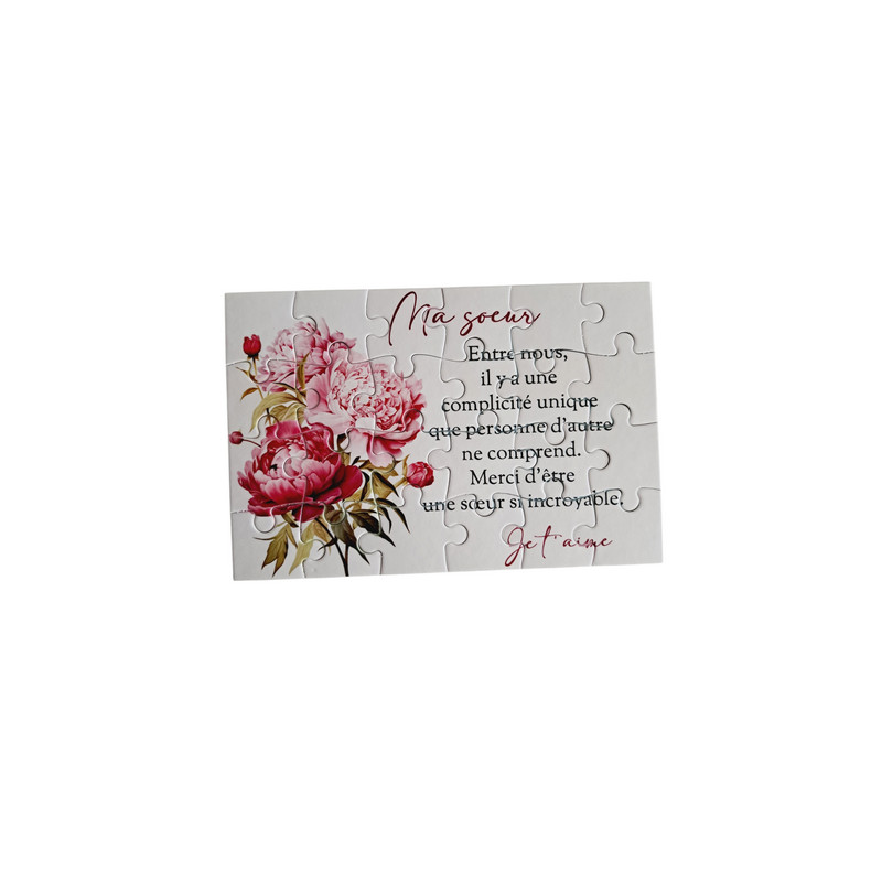 Puzzle " Ma sœur"
