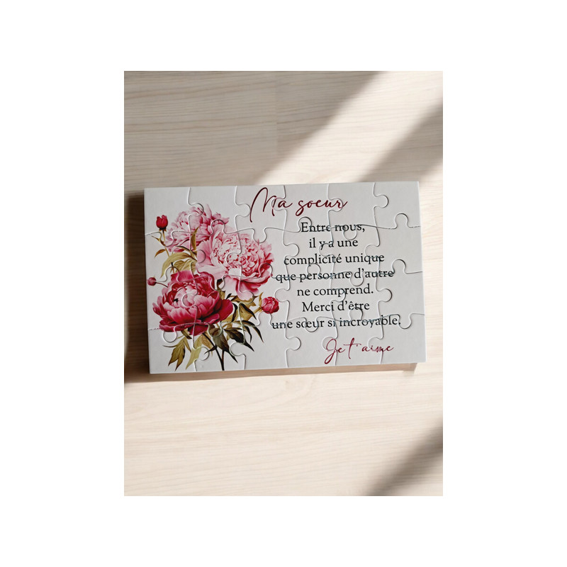 Puzzle " Ma sœur"