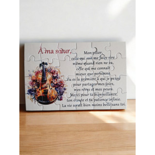 Puzzle " Ma sœur"