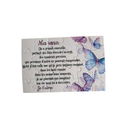 Puzzle " Ma sœur"