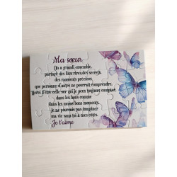 Puzzle " Ma sœur"