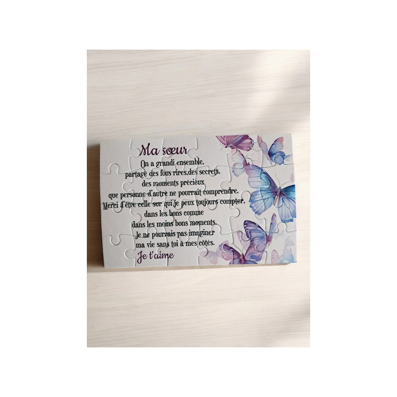 Puzzle " Ma sœur"