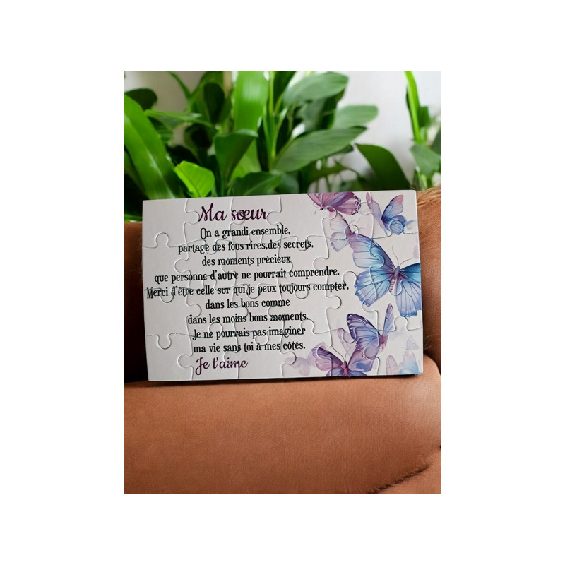 Puzzle " Ma sœur"