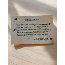 Puzzle " Parrain"