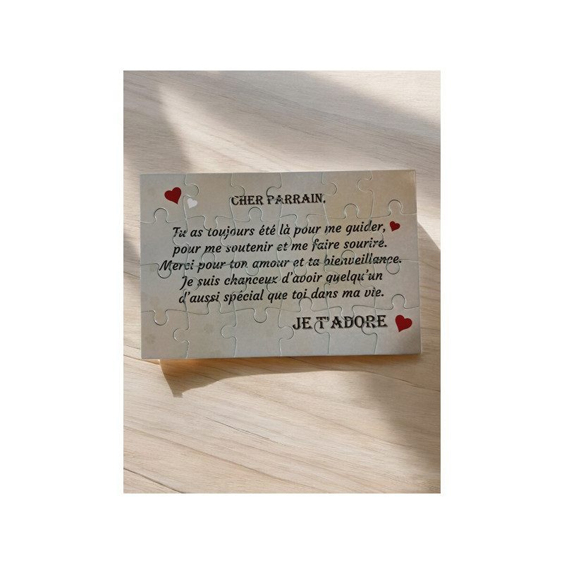 Puzzle " Parrain"