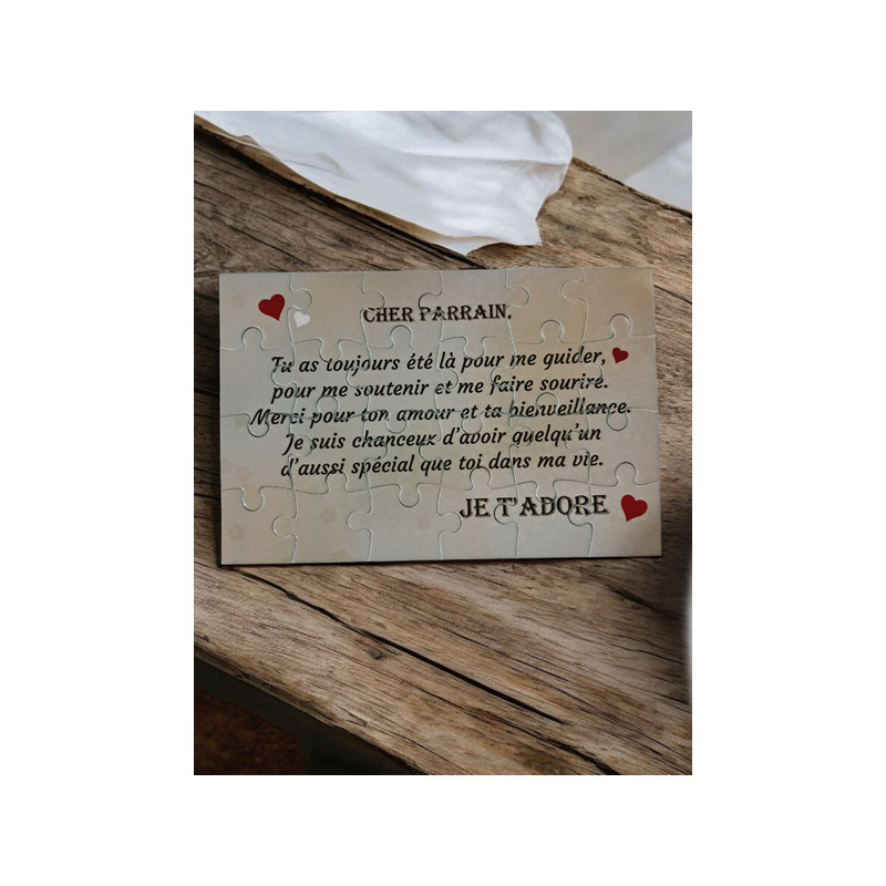 Puzzle " Parrain"