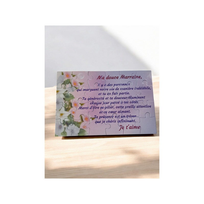 Puzzle "Ma douce Marraine"
