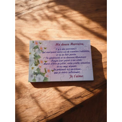 Puzzle "Ma douce Marraine"
