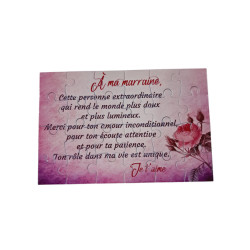 Puzzle "A ma Marraine"