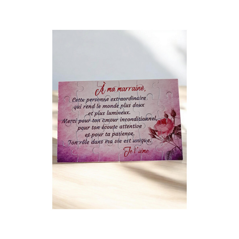 Puzzle "A ma Marraine"