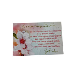 Puzzle "A ma précieuse Marraine"