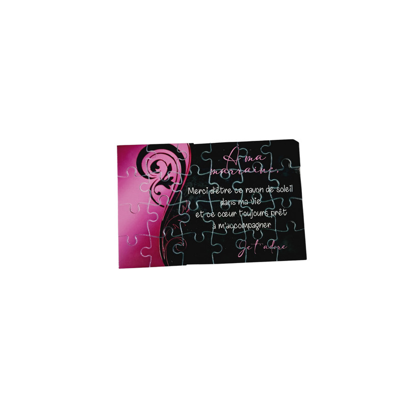 Puzzle "A ma Marraine"