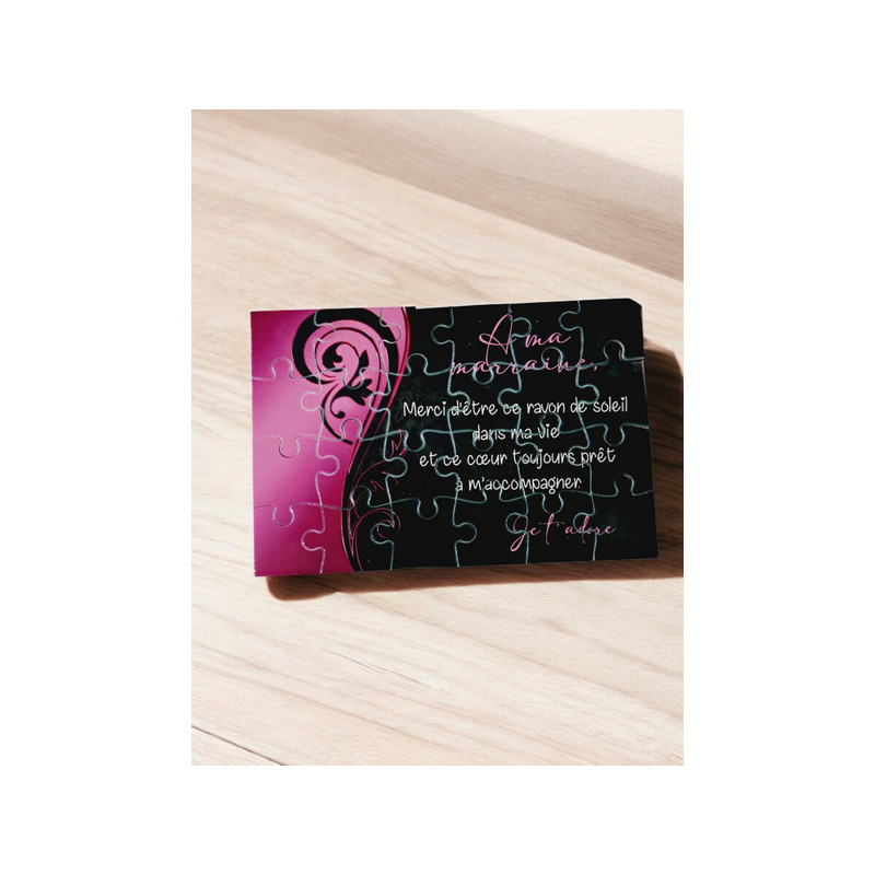 Puzzle "A ma Marraine"