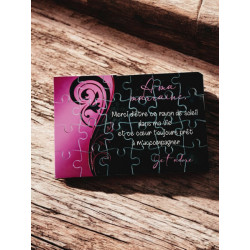 Puzzle "A ma Marraine"