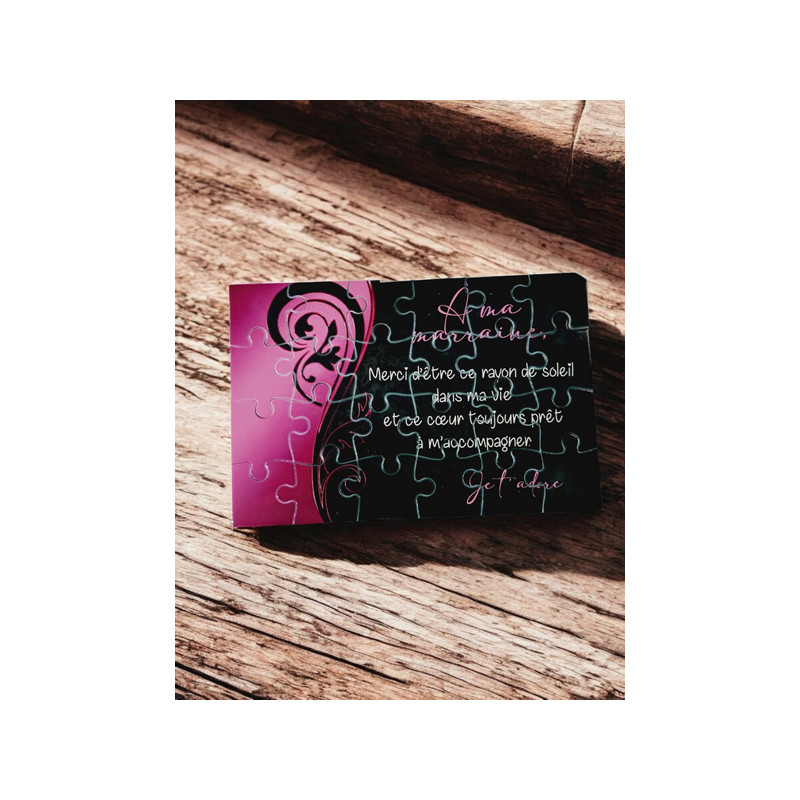 Puzzle "A ma Marraine"